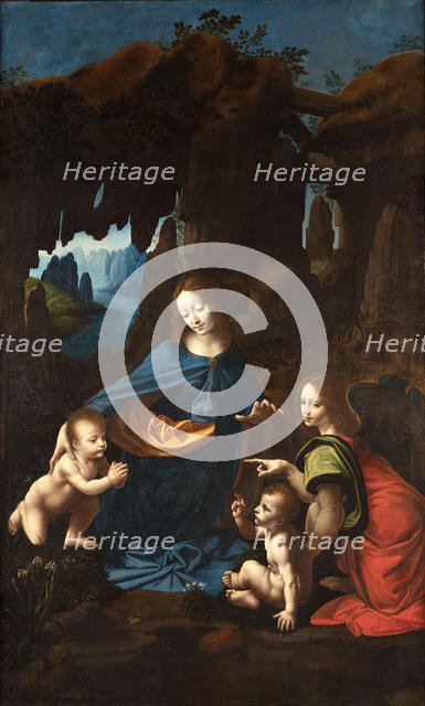 Vergine delle Rocce del Borghetto, ca 1518-1520. Creator: Melzi, Francesco (1493-ca. 1570).