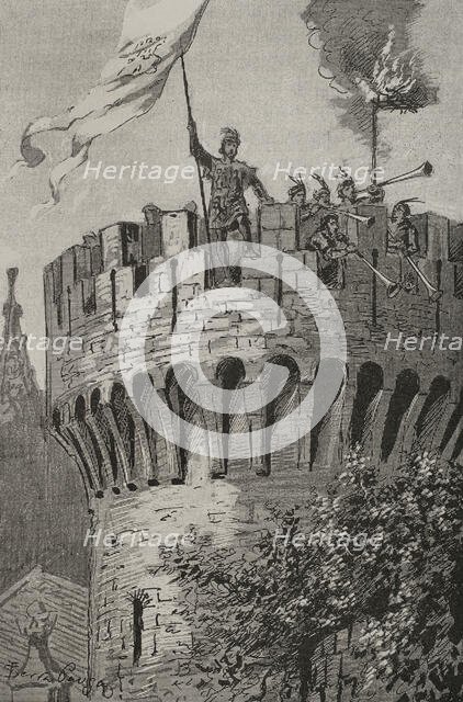 Alvaro Perez Osorio (1358-1406), 1890. Creator: Joan Serra y Pausas.