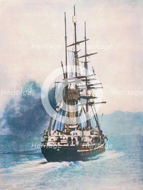 'The "Terra Nova", A Famous Whaler That Has Taken Part In Several British Antarctic Expeditions', c1 Creator: Unknown.