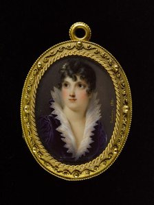 Portrait of the Duchess of Bassano, 22–07–1811. Creator: Jean-Baptiste Isabey.