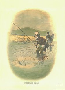 'Fishing, 1820', c1910. Creator: Tom Browne.
