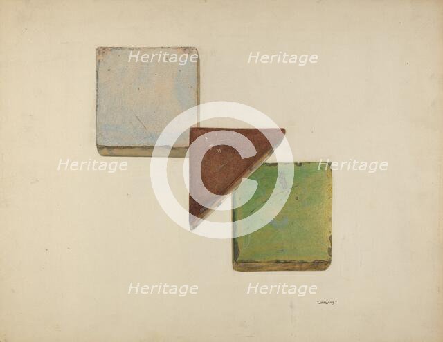 Tiles, c. 1938. Creator: John Wilkes.