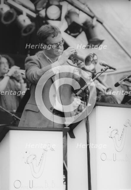 Mark Armstrong, Oxford University Big Band, North Sea Jazz Festival, Rotterdam, Netherlands, 2009. Creator: Brian Foskett.