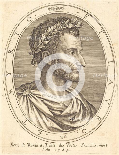 Pierre de Ronsard. Creator: Michel Lasne.