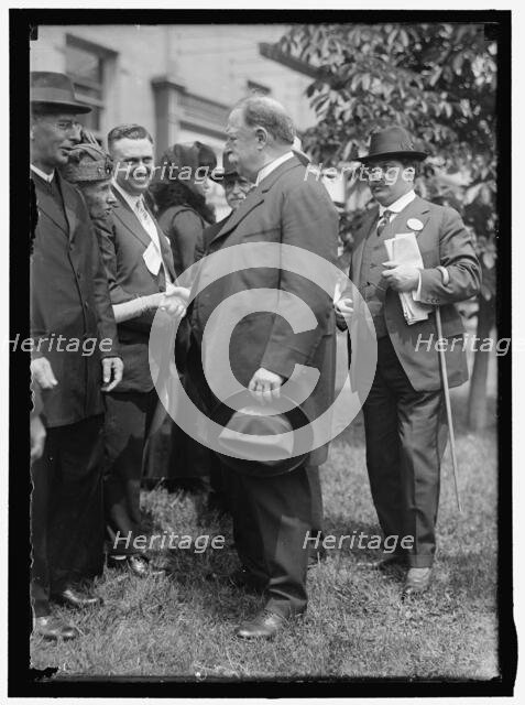 William Howard Taft, between 1913 and 1917. Creator: Harris & Ewing.