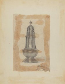 Silver Shaker, 1935/1942. Creator: Eugene Barrell.