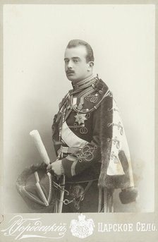 Grand Duke Boris Vladimirovich of Russia (1877-1943), c. 1900. Creator: Photo studio L. Gorodetsky.
