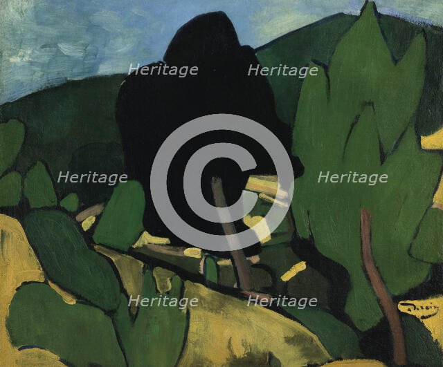 Paysage à Cassis, 1907. Creator: Derain, Andrè (1880-1954).