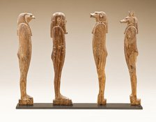 Four Sons of Horus, 26th dynasty (c.664-525 B.C.). Creator: Unknown.