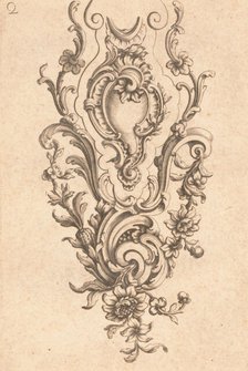 Nouveaux Ornemans D'Arquebuseries, ca. 1750-55. Creator: Gilles Demarteau.
