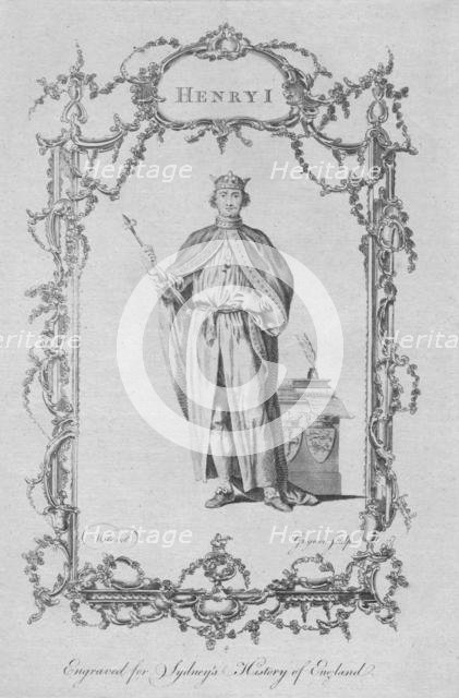'Henry I', 1773. Creator: Charles Grignion.
