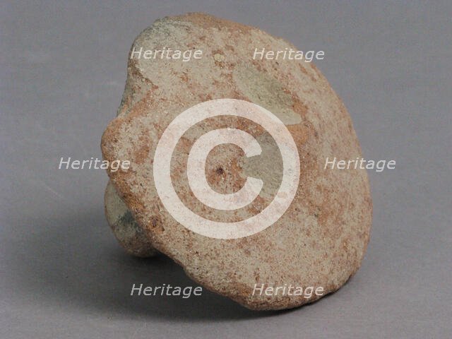 Lid, Coptic, 4th-7th century. Creator: Unknown.