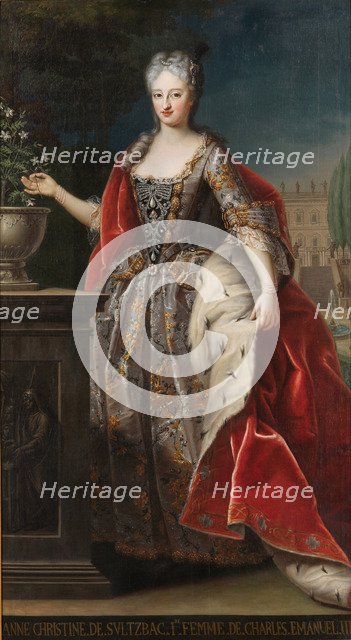 Anne Christine of Sulzbach (1704-1723). Artist: Anonymous 