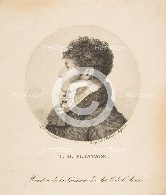 Charles Henri Plantade, 1806. Creator: Antoine-Achille Bourgeois de La Richardiere.