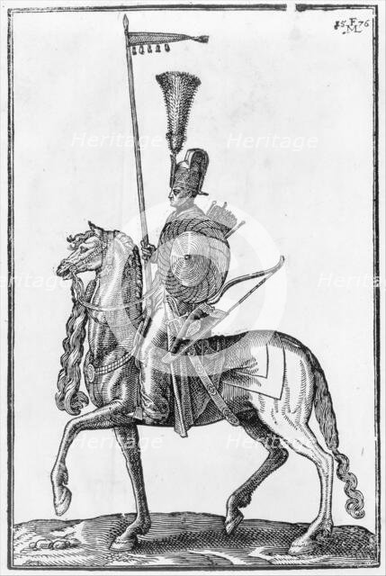 [Wohlgerissene und geschnittene Figuren ... ], ca. 1619-26. Creator: Melchior Lorck.