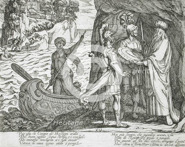 Canto XV, 16th century. Creator: Antonio Tempesta.