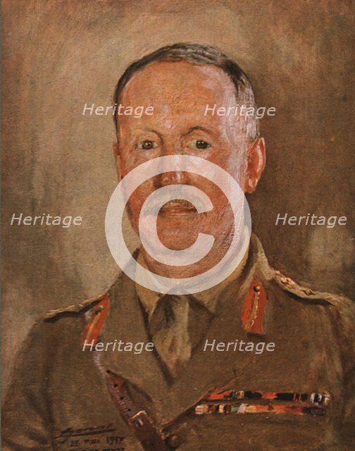 '' Lieutenant-general Sir W.P. Pulteney', 1917. Creator: Unknown.
