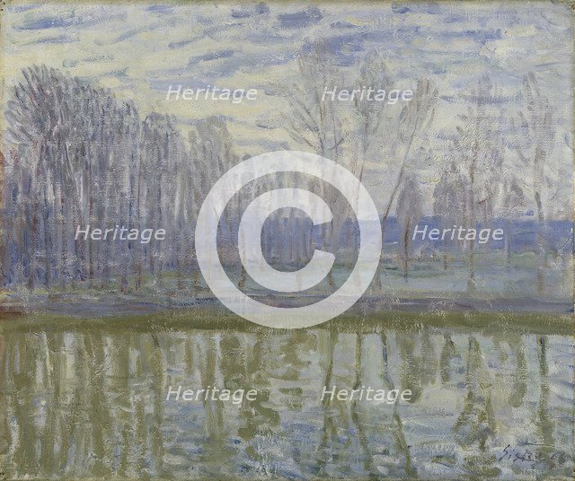 On the Shores of Loing, 1896.