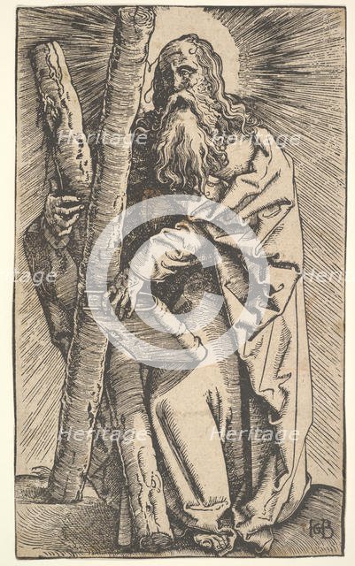 Saint Andrew, 15th-16th Century. Creator: Hans Baldung.