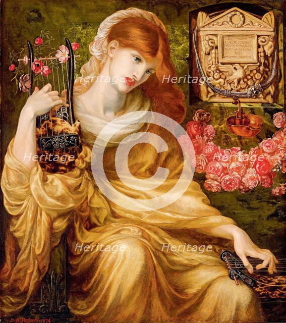 La vedova romana, 1874. Creator: Rossetti, Dante Gabriel (1828-1882).