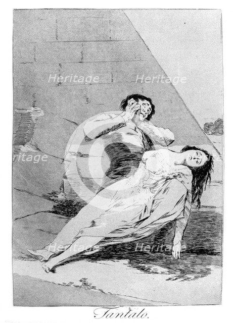'Tantalas', 1799. Artist: Francisco Goya