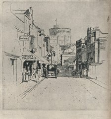 'Peascod Street, Windsor', c1918. Artist: Frederick Charles Richards.