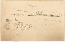 Monitors, 1887. Creator: James Abbott McNeill Whistler.
