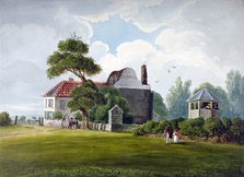 View of Copenhagen House and gardens, Copenhagen Fields, Islington, London, 1815. Artist: Anon