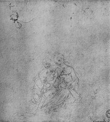 'Madonna and Child with the Infant St. John and an Angel', c1475 (1945). Artist: Leonardo da Vinci.