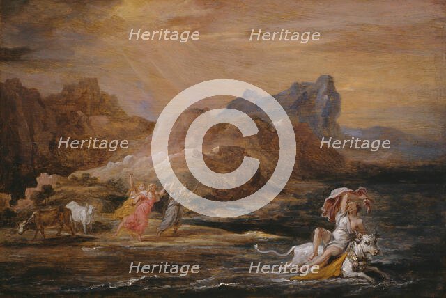 The Rape of Europa, 1654/56. Creator: David Teniers II.