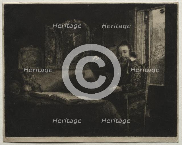 Abraham Francen, Apothecary, c. 1657. Creator: Rembrandt van Rijn (Dutch, 1606-1669).