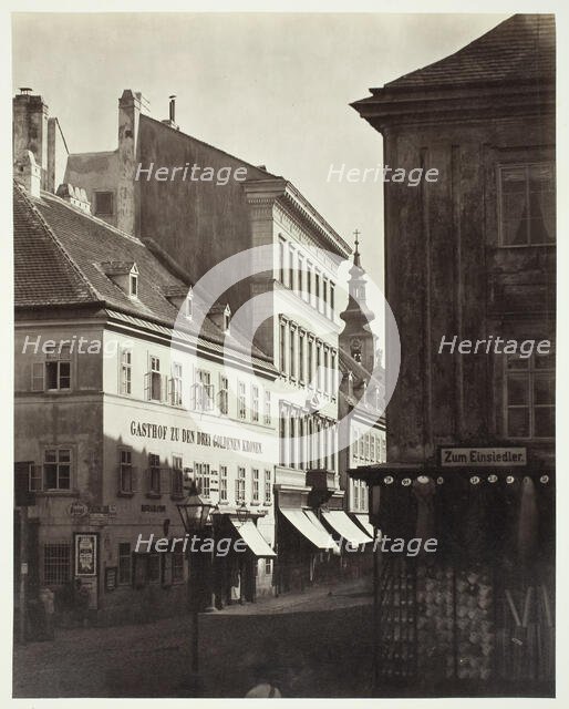 Wieden, Hauptstraße No. 37, Wohnhaus des Herrn F. Tomas, 1860s. Creator: Unknown.