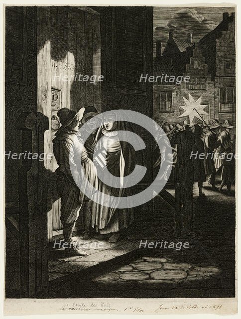 The Star of the Magi, c. 1616. Creator: Jan van de Velde II.