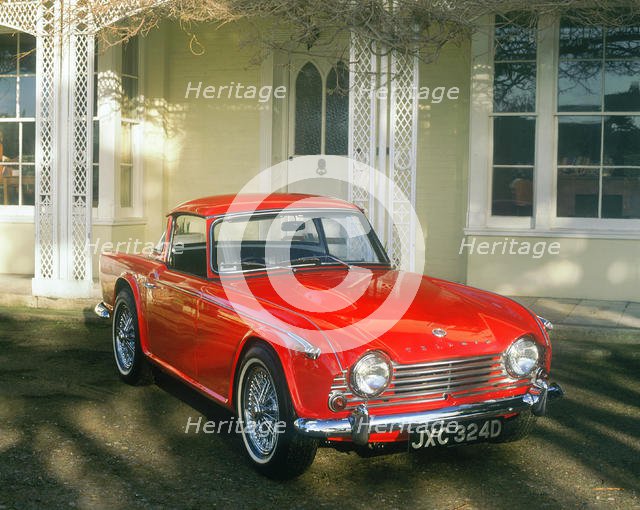 1966 Triumph TR4A . Creator: Unknown.