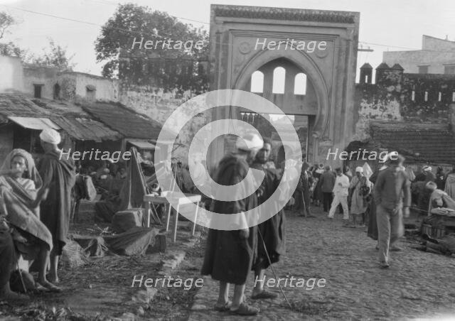 Travel views of Morocco, 1904. Creator: Arnold Genthe.