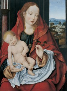 Virgin and child.