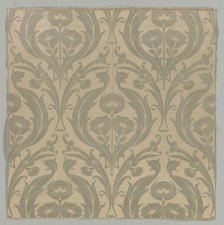 Textile Fragment, c 1900. Creator: William Morris (British, 1834-1896).