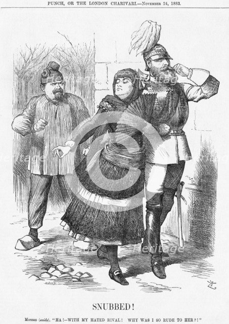 'Snubbed!', 1883. Artist: Joseph Swain