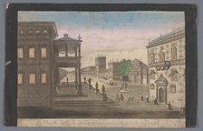View of the Palace of the Viceroy of Naples in Naples, 1700-1799. Creator: Unknown.