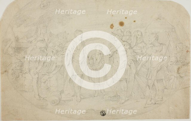 Alexander the Great and King Taxiles, c. 1615. Creator: Unknown.