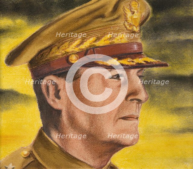 General MacArthur,  c1943. Creators: William Timym, Central Office of Information.