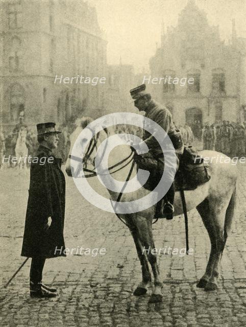Albert I of Belgium, First World War, 1914, (c1920). Creator: Unknown.