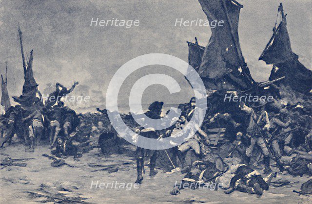 'The Battle of Quiberon', 1795, (1896). Artist: Unknown.