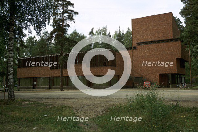 Saynatsalo Town Hall, 1940s. Artist: Alvar Aalto