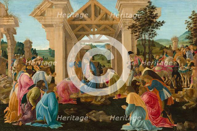 The Adoration of the Magi, c. 1478/1482. Creator: Sandro Botticelli.