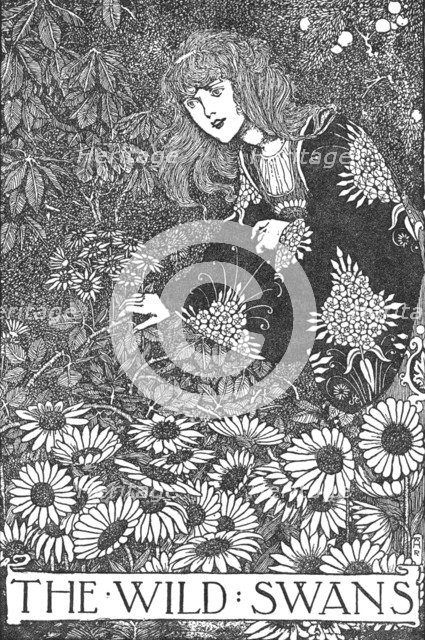 'The Wild Swans', c1930. Artist: W Heath Robinson.
