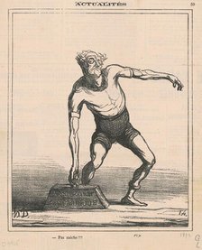 Pas mèche!!!, 19th century. Creator: Honore Daumier.