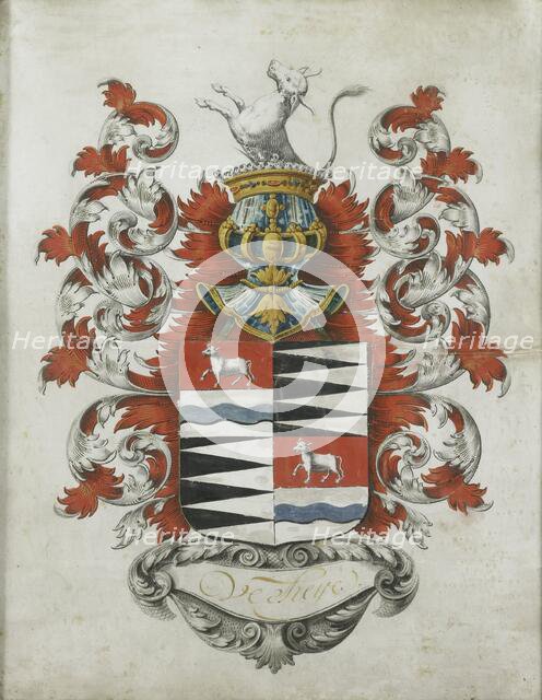 Verheye coat of arms, 1750-1799. Creator: Anon.