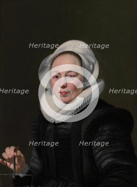 Portrait of a Woman with a Balance, ca. 1625-26. Creator: Thomas de Keyser.