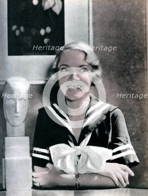 Helen Hayes, American actress, 1934-1935. Artist: Unknown